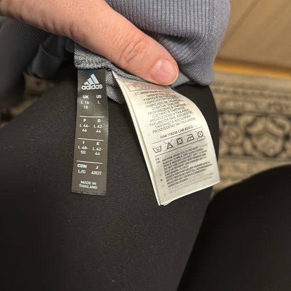 Adidas warm up jacket with hood and 2 pockets - Picture 8 of 10